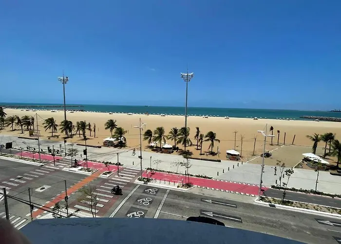 Flat Mobiliado Na Beira Mar