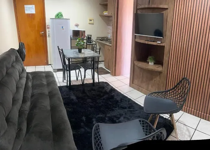Flat Mobiliado Na Beira Mar